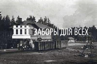Вокзал Всеволожска в 1910 году